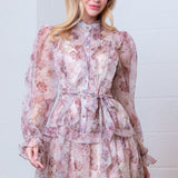 ONLINE EXCLUSIVE: KEEP IT AUTHENTIC FLORAL MINI DRESS