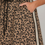 LEOPARD LOVE ANIMAL PRINT SKIRT