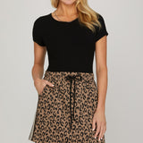 LEOPARD LOVE ANIMAL PRINT SKIRT