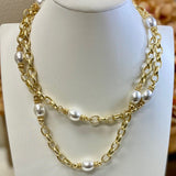 AS IT TURNS OUT PEARL LAYERING NECKLACE