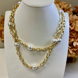AS IT TURNS OUT PEARL LAYERING NECKLACE