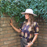 ONLINE EXCLUSIVE: FALL FOR FLORAL COTTON BLOUSE