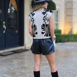 UPTOWN MANHATTAN SLEEVELESS SWEATER