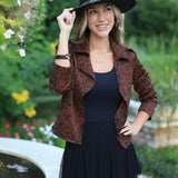 FALL LATTE ANIMAL PRINT JACKET