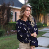 STATEMENT MAKER HOODED EMBROIDERED JACKET