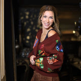 QUEEN OF SPARKLES: SEQUIN BUTTERFLY CARDIGAN