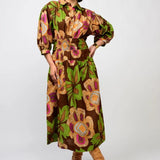 UNCLE FRANK:  BIG BLOOMS DRESS