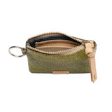 CONSUELA: OLY OLIVE GLITTER POUCH