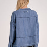 FIRST THINGS FIRST DARK WASH HENLEY