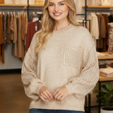 FEELING COZY CREW NECK SWEATER