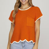COLLEGE PRIDE GAME DAY SWEATER - MAROON OR ORANGE