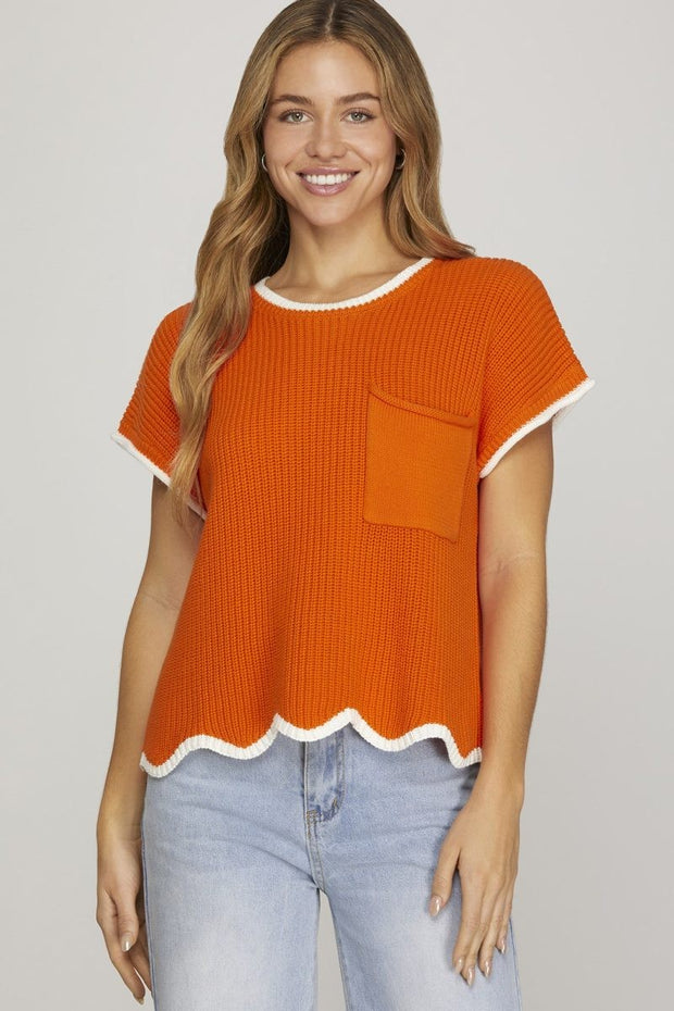 COLLEGE PRIDE GAME DAY SWEATER - MAROON OR ORANGE