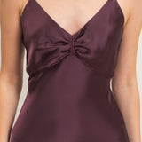 NYC NIGHTS SILKY SLIP DRESS