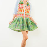 ONLINE EXCLUSIVE:  ISLAND SPIRIT MULTI PATTERN DRESS