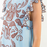 ONLINE EXCLUSIVE:  SUNNY VIEWS EMBROIDERY DETAIL DRESS