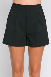SOCIAL CLUB PLEATED WAIST SHORTS