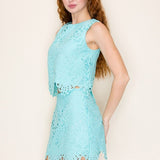 FOR THE LOVE OF LACE SLEEVELESS TOP