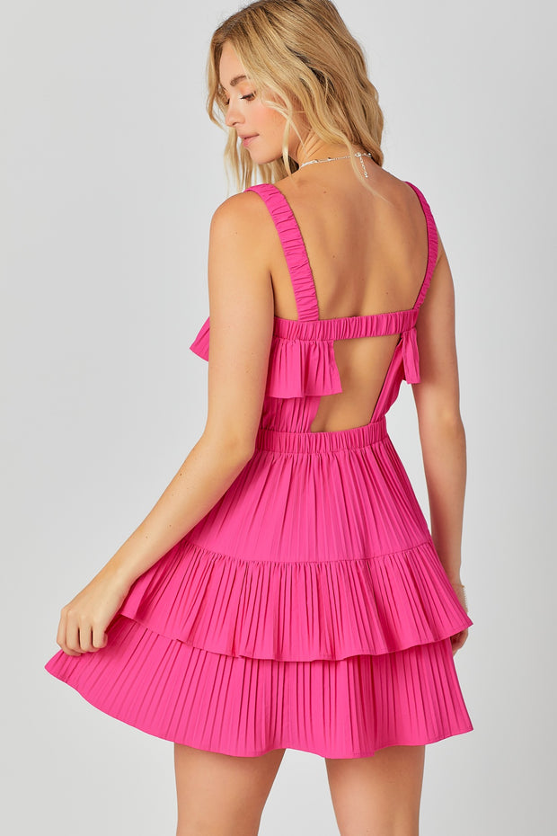 LIFE IN LUXE HOT PINK DRESS