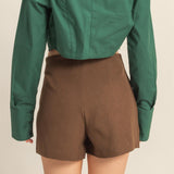 MANHATTAN PROJECT FALL SKORT - BROWN OR BLACK