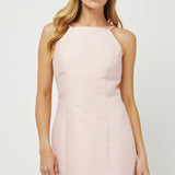 AFTER HOURS LIGHT PINK SATIN INSPIRED DRESS