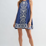 VACAY READY PRINT SWING SHIFT DRESS
