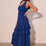 CITY NIGHTS ROYAL BLUE MAXI DRESS