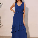 CITY NIGHTS ROYAL BLUE MAXI DRESS