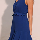 CITY NIGHTS ROYAL BLUE MAXI DRESS