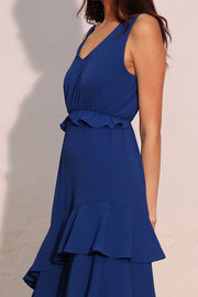CITY NIGHTS ROYAL BLUE MAXI DRESS