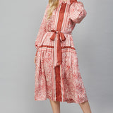 MOVE WITH PURPOSE ANIMAL PRINT DRESS
