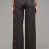 HIDDEN - HIGH RISE LOGAN DAD JEANS IN BROWN CHEETAH