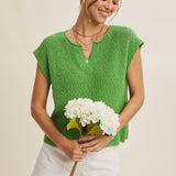 ONLINE EXCLUSIVE:  SPRING SOCIAL KELLY GREEN DOLMAN SWEATER