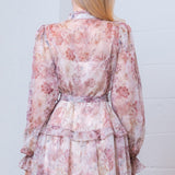 ONLINE EXCLUSIVE:  KEEP IT AUTHENTIC FLORAL MINI DRESS