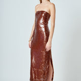 OH SO ALLURING SEQUIN MAXI DRESS