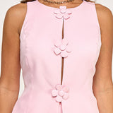 SWEET SOCIETY PINK FLOWER PANT SET
