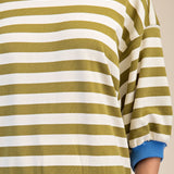 CHIC LINES BUBBLE SLEEVE SWEATSHIRT