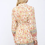 TIME FOR TEA FLORAL DRESS