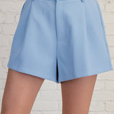 SPRING IN YOUR STEP BABY BLUE SHORTS