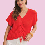 COFFEE SHOP CUDDLES KIMONO SLEEVE SWEATER