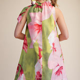 GARDEN PARTY FLORAL MINI DRESS