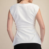 ESSENTIAL ENERGY WHITE FITTED TOP