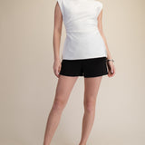 ESSENTIAL ENERGY WHITE FITTED TOP