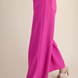 ALWAYS ON THE GO MAGENTA PANTS