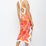 TROPICAL MINDSET MIDI DRESS