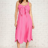 LIMITLESS ADORATION PINK MIDI DRESS