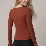 SWEETEST STORY PUFF SLEEVE TOP