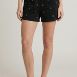 LAYOVER CHIC GROMMET FRENCH TERRY SHORTS