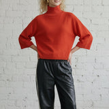COFFEE SHOP CHARM TURTLENECK SWEATER