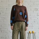 SWEET SPOT CHOCOLATE SWEATER