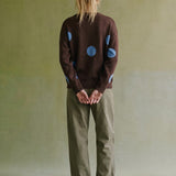 SWEET SPOT CHOCOLATE SWEATER